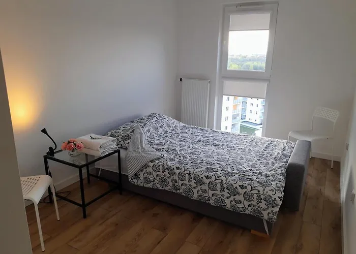 Daire New Wolynska - Przestronny, Z Widokiem, Czysto, Parking, Balkon